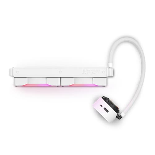 Nzxt Kraken Z63 RGB CPU Liquid Cooler with LCD Display (White)